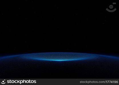 Abstract Futuristic Technology cyber space blue wave background 3d rendering abstract, background, technology, wave, futuristic, cyber, digital, design, datum, particle, science, space, blue, concept, line, network, modern, light, illustration, wallpaper, flow, pattern, motion, business, dot, graphic, connection, energy, texture, computer, structure, geometric, mesh, big, art, cyberspace, rendering, communication, backdrop, tech, shape, 3d, future, dynamic, information, web, grid, fractal, sound, element. Abstract Futuristic Technology cyber space blue wave background 3d rendering