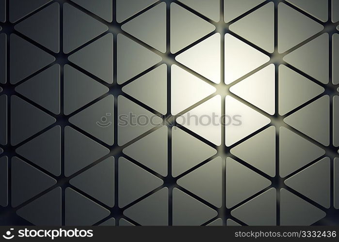 abstract geometric background, 3d render