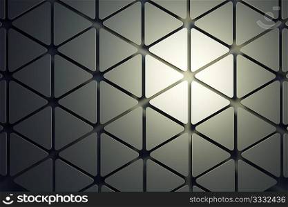 abstract geometric background, 3d render