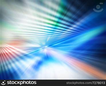 abstract geometric background with straight light divergent colourful spectrums. abstract colourful background with straight sloping rays of light spreading in many directions