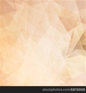 Abstract Geometric Brown Cut Background