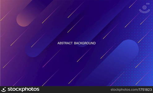 Abstract geometric liquid dynamic background. Minimal fluid shape. 3d futuristic abstract background. Stock vector. EPS 10