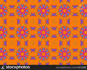 Abstract geometric pattern. Pattern in arabic style. Colorful ethnic ornament. Arabesque style