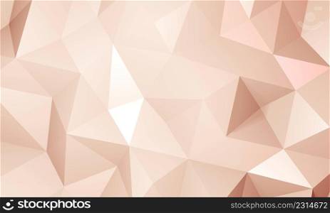 abstract geometric pattern pink background Triangle polygon background brings new popularity and 3D rendering trend.