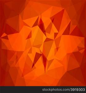 Abstract Geometric Red Background. Abstract Red Pattern.. Red Background