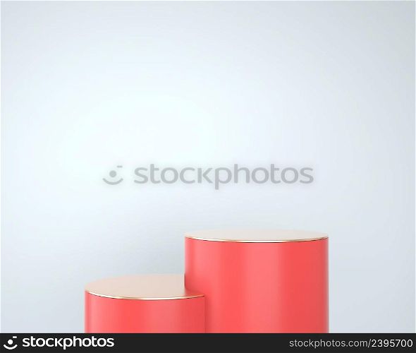 Abstract geometric shapes of product display with minimal and modern concepts, pedestal, podium, stand, 3D.. Abstract geometric shapes of product display with minimal and modern concepts, pedestal, podium, stand, 3D rendering.