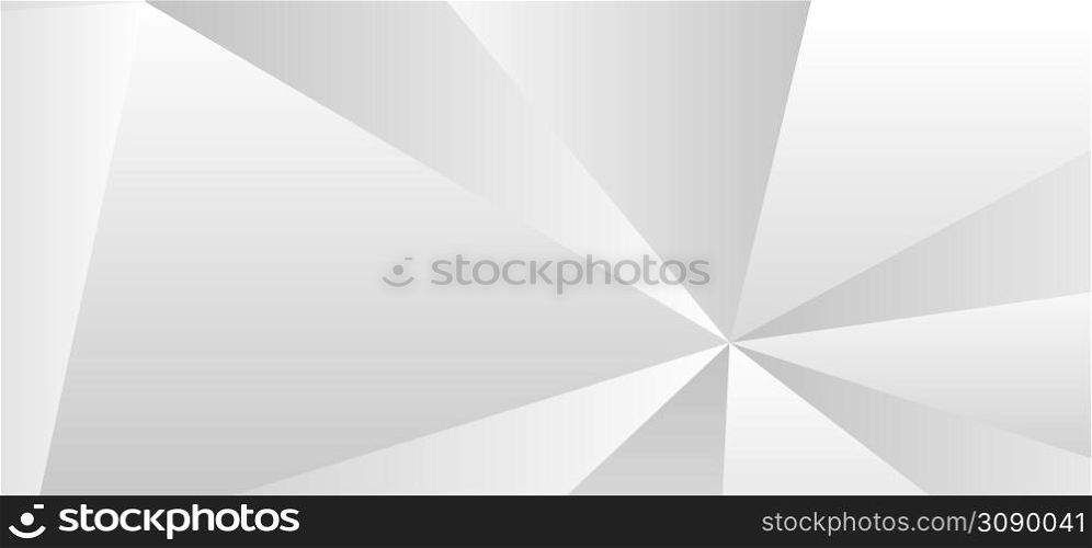 Abstract geometric white and gray color background. Vector illustration eps10. Abstract geometric white and gray color background.