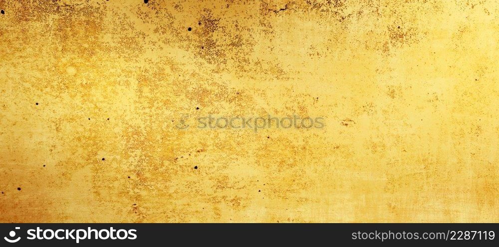 Abstract gold Background texture with distressed, grunge watercolor, vintage background  with Rough Texture, Concrete Art Rough Stylized Texture