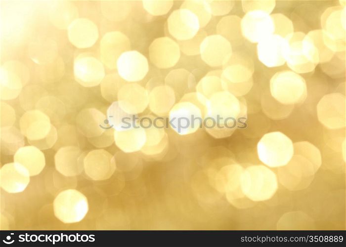 Abstract gold design