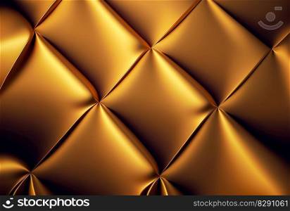 Abstract gold fabric background texture with golden elegant satin material. Abstract gold fabric background texture with golden elegant satin material AI Generated