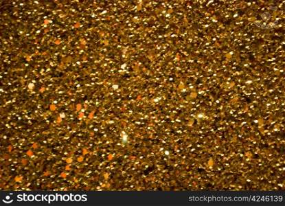 abstract golden background texture close up