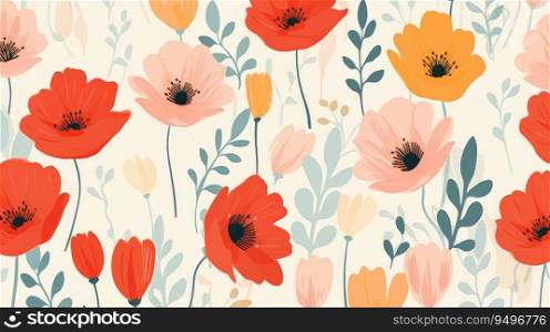 Abstract golden linear graphics on the black background. Floral pattern.