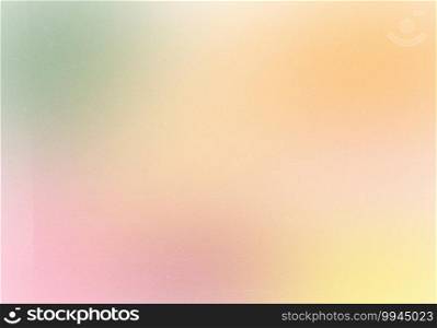 Abstract gradient blurred pastel colorful with grain noise effect background, for product design and social media, trendy retro style