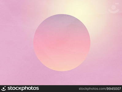 Abstract gradient retro pastel colorful and round shape with grain noise effect background, for product design and social media, vaporwave retro design trendy 