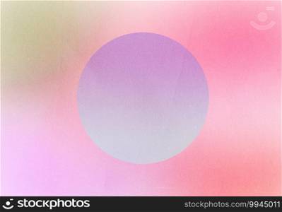 Abstract gradient retro pastel colorful and round shape with grain noise effect background, for product design and social media, vaporwave retro design trendy 