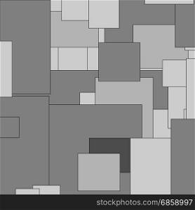 abstract gray random hue background. abstract random rectangles in shades of grey useful as a background