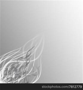 Abstract gray smoke background