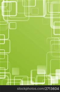 Abstract green background - 2d illustration