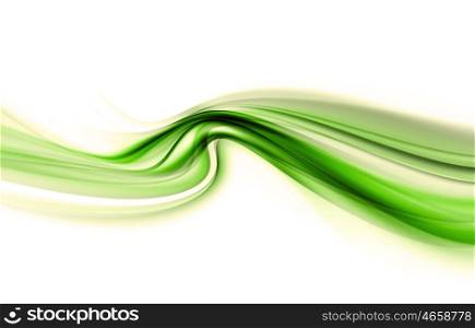 Abstract Green Background. Abstraction Modern Waved.