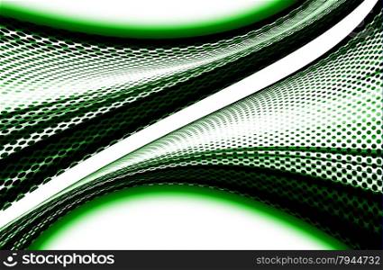 abstract green background and digital wave with motion blur
