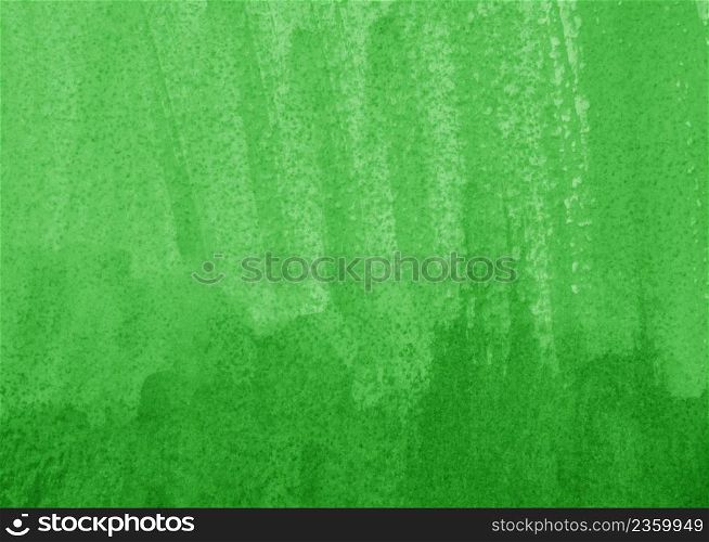 Abstract green background in watercolor style