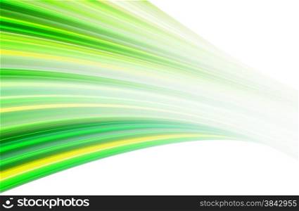 abstract green background with motion blur