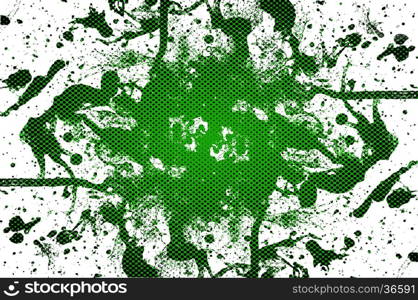 abstract green color background splash water color for template