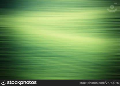 Abstract green motion blurred background