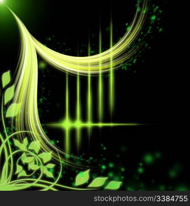 abstract green pattern