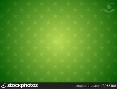 Abstract green stars background. Abstract green stars pattern background
