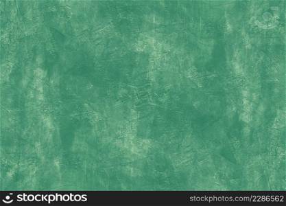 Abstract green vintage grunge background texture, illustration, soft blurred texture in center with blank , simple elegant green background