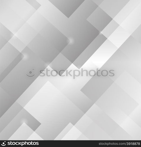 Abstract Grey Background. Grey Square Light Pattern.. Grey Background