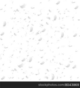 Abstract grey confetti background. Abstract grey confetti graphic background