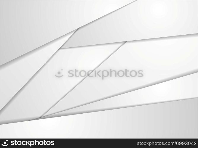 Abstract grey corporate material design