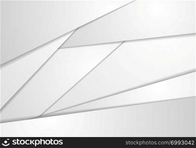 Abstract grey corporate material design