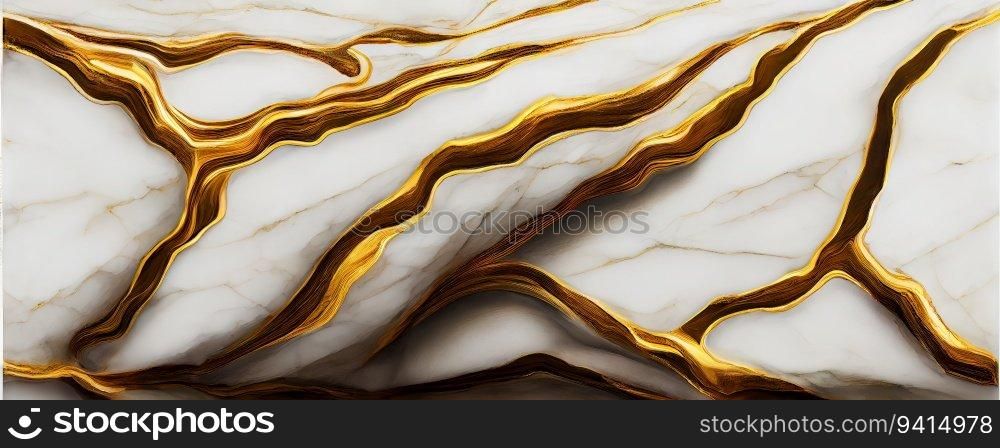 Abstract grey golden grunge marble texture background. Generative AI design. Abstract grey golden grunge marble texture background. Generative AI