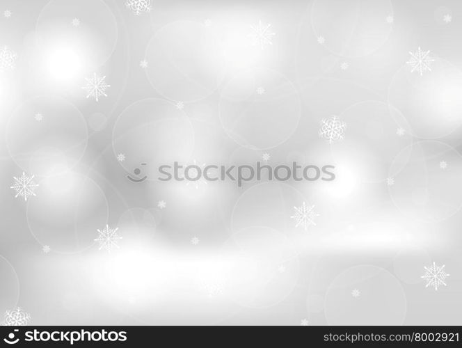 Abstract grey greeting Christmas card