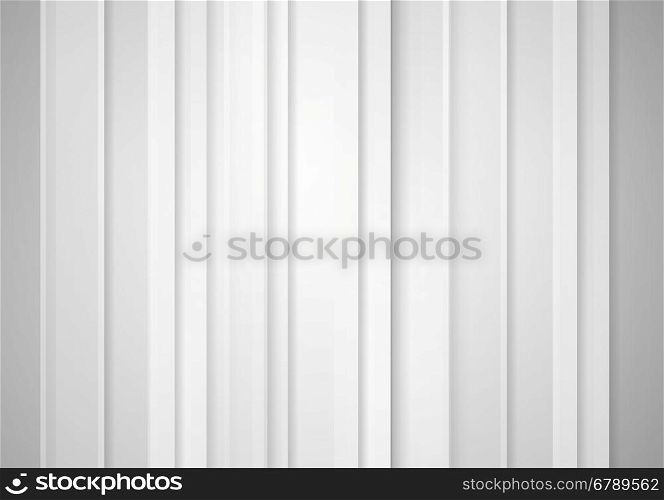 Abstract grey minimal striped tech background