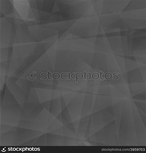 Abstract Grey Polygonal Background. Grey Geometric Pattern. Abstract Grey Polygonal Background.