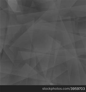 Abstract Grey Polygonal Background. Grey Geometric Pattern. Abstract Grey Polygonal Background.