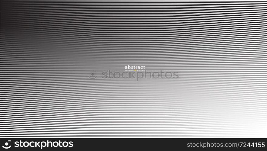 Abstract grey white waves and lines pattern for your ideas, template background texture