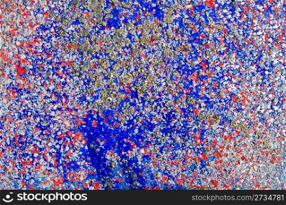 abstract grunge colorful paint background weathered