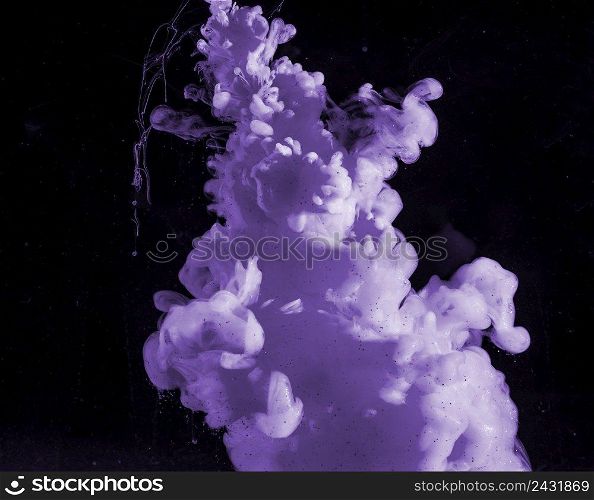 abstract heavy purple fog dark liquid