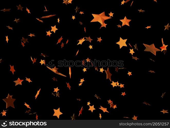 Abstract Holiday black background with stars .. Abstract Holiday background.
