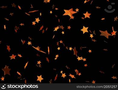 Abstract Holiday black background with stars .. Abstract Holiday background.