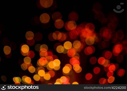 abstract holiday lights background