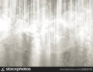 Abstract holiday magic silver background