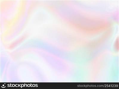 Abstract holographic with gradient blurred colorful with grain noise effect background, for art product design and social media, trendy and vintage style