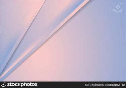 Abstract illustration with soft lines. Trend colors of the year 2016 rose quartz and serenity. Bright stripes background. Abstract rose quartz and serenity trendy background