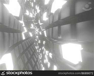 abstract image of cubes background. 3d rendering. 3d illustration.. abstract image of cubes background. 3d rendering.